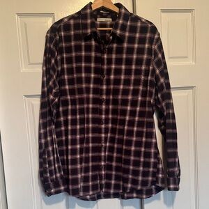 Hawker Rye Men's Plaid Shirt Size Large